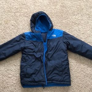 Boys reversible north face jacket